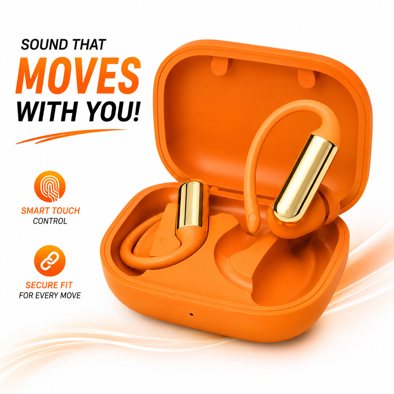 CD001 High Resolution Audio Open Ear Earbuds