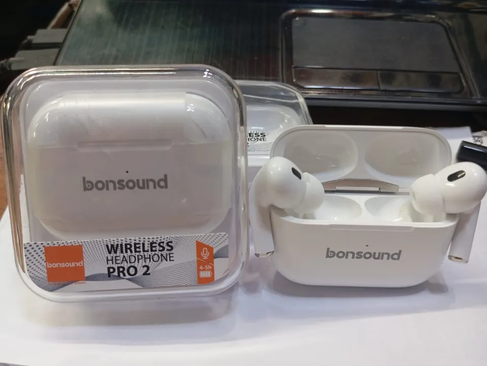 Bonsound Wireless Airpods Pro 2 TWS Earphone with ANC & Wireless Charging