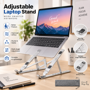 Adjustable Foldable Laptop Stand